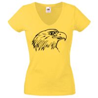 Lady-fit Valueweight V-Neck T-Shirt Thumbnail