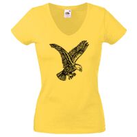 Lady-fit Valueweight V-Neck T-Shirt Thumbnail