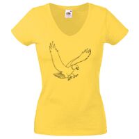 Lady-fit Valueweight V-Neck T-Shirt Thumbnail
