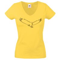 Lady-fit Valueweight V-Neck T-Shirt Thumbnail