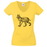 Lady-fit Valueweight V-Neck T-Shirt Thumbnail
