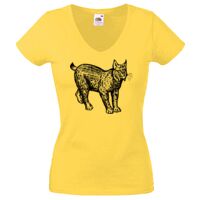Lady-fit Valueweight V-Neck T-Shirt Thumbnail