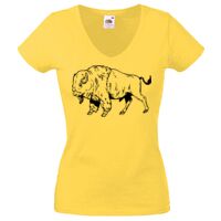 Lady-fit Valueweight V-Neck T-Shirt Thumbnail