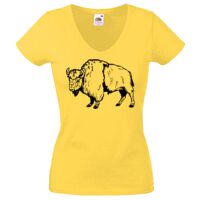 Lady-fit Valueweight V-Neck T-Shirt Thumbnail