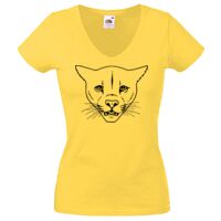 Lady-fit Valueweight V-Neck T-Shirt Thumbnail