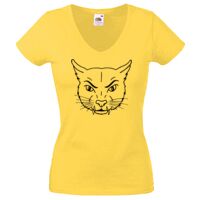 Lady-fit Valueweight V-Neck T-Shirt Thumbnail
