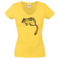 Lady-fit Valueweight V-Neck T-Shirt Thumbnail