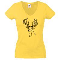 Lady-fit Valueweight V-Neck T-Shirt Thumbnail