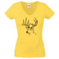 Lady-fit Valueweight V-Neck T-Shirt Thumbnail