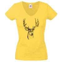 Lady-fit Valueweight V-Neck T-Shirt Thumbnail