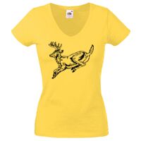Lady-fit Valueweight V-Neck T-Shirt Thumbnail