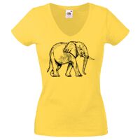 Lady-fit Valueweight V-Neck T-Shirt Thumbnail