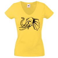 Lady-fit Valueweight V-Neck T-Shirt Thumbnail