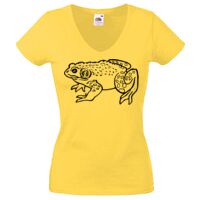 Lady-fit Valueweight V-Neck T-Shirt Thumbnail