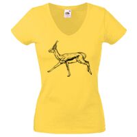 Lady-fit Valueweight V-Neck T-Shirt Thumbnail