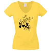 Lady-fit Valueweight V-Neck T-Shirt Thumbnail