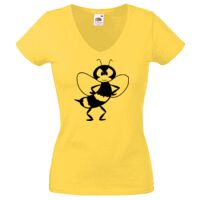 Lady-fit Valueweight V-Neck T-Shirt Thumbnail