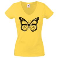 Lady-fit Valueweight V-Neck T-Shirt Thumbnail
