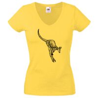 Lady-fit Valueweight V-Neck T-Shirt Thumbnail
