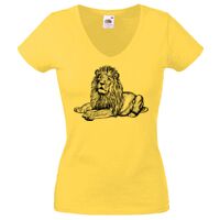 Lady-fit Valueweight V-Neck T-Shirt Thumbnail