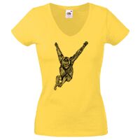 Lady-fit Valueweight V-Neck T-Shirt Thumbnail