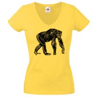 Lady-fit Valueweight V-Neck T-Shirt Thumbnail