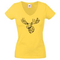Lady-fit Valueweight V-Neck T-Shirt Thumbnail