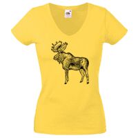 Lady-fit Valueweight V-Neck T-Shirt Thumbnail