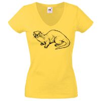 Lady-fit Valueweight V-Neck T-Shirt Thumbnail