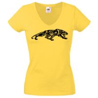 Lady-fit Valueweight V-Neck T-Shirt Thumbnail