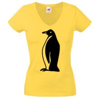 Lady-fit Valueweight V-Neck T-Shirt Thumbnail