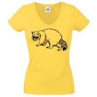 Lady-fit Valueweight V-Neck T-Shirt Thumbnail
