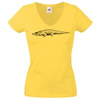 Lady-fit Valueweight V-Neck T-Shirt Thumbnail