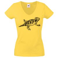 Lady-fit Valueweight V-Neck T-Shirt Thumbnail