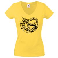 Lady-fit Valueweight V-Neck T-Shirt Thumbnail