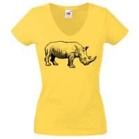 Lady-fit Valueweight V-Neck T-Shirt Thumbnail