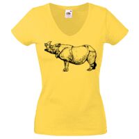 Lady-fit Valueweight V-Neck T-Shirt Thumbnail