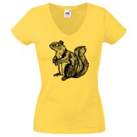 Lady-fit Valueweight V-Neck T-Shirt Thumbnail