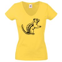 Lady-fit Valueweight V-Neck T-Shirt Thumbnail