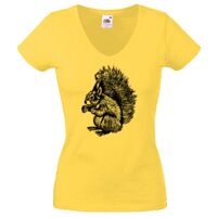 Lady-fit Valueweight V-Neck T-Shirt Thumbnail