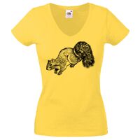 Lady-fit Valueweight V-Neck T-Shirt Thumbnail