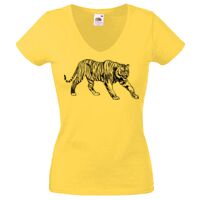 Lady-fit Valueweight V-Neck T-Shirt Thumbnail