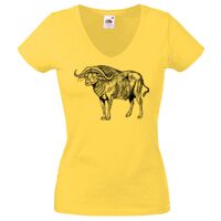Lady-fit Valueweight V-Neck T-Shirt Thumbnail