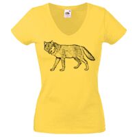 Lady-fit Valueweight V-Neck T-Shirt Thumbnail