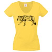 Lady-fit Valueweight V-Neck T-Shirt Thumbnail