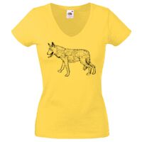 Lady-fit Valueweight V-Neck T-Shirt Thumbnail