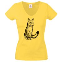 Lady-fit Valueweight V-Neck T-Shirt Thumbnail