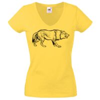 Lady-fit Valueweight V-Neck T-Shirt Thumbnail