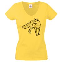 Lady-fit Valueweight V-Neck T-Shirt Thumbnail