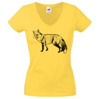 Lady-fit Valueweight V-Neck T-Shirt Thumbnail